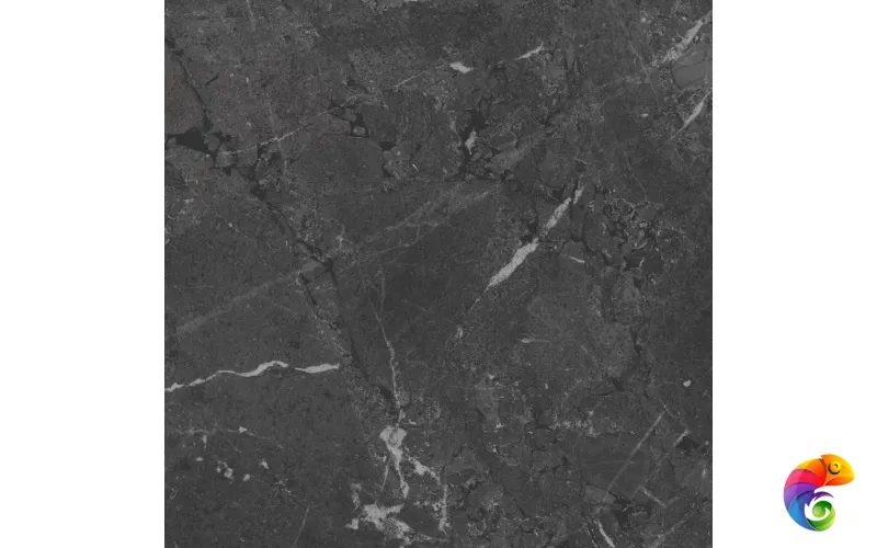 KM6060G0331R Тубкаль чёрный матовый обрезной 60x60x0,9