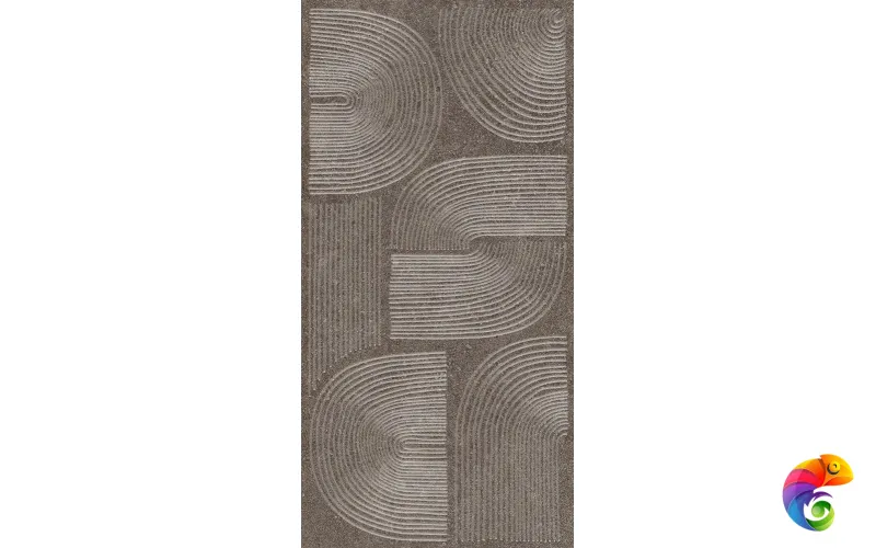 KMD3STA126BR Декор Руссильон коричневый тёмный матовый обрезной 30x60x0,9