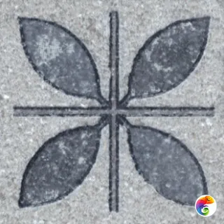 ST09/SG9118 Аллея серый вставка 3,5х3,5