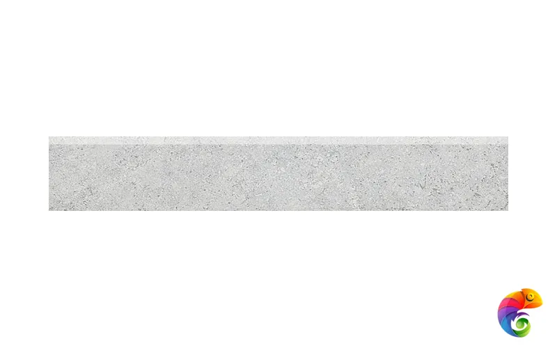 SG155800R/5BT Плинтус Сенат светло-серый обрезной 40,2х7,6х8