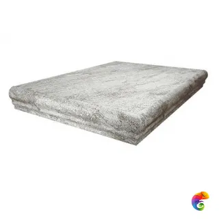 SG158700N/GR/ANS Ступень угловая Терраса серый левая 30х30х8