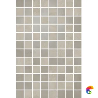 MM8346 Декор Туф мозаичный бежевый светлый глянцевый 20х30 20x30x6,9