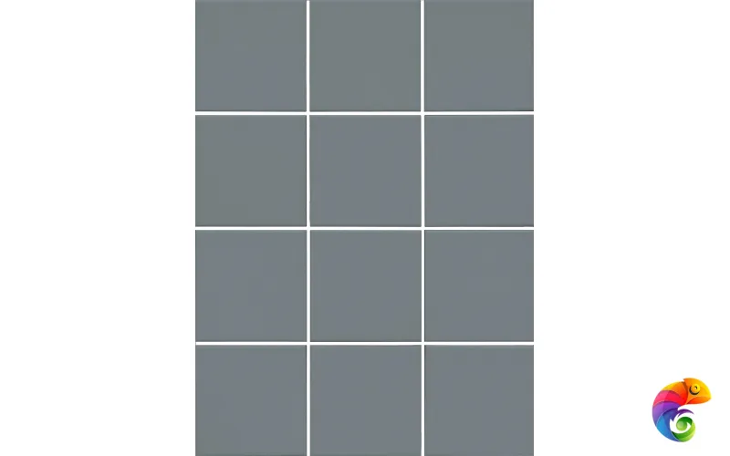1335 Агуста синий матовый 30х40 из 12 частей 9,8x9,8x0,7
