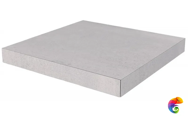 DD602020R/GCA Ступень угловая клееная Про Матрикс серый светлый 33x33x0,9