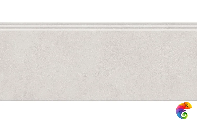 FMF015R Плинтус Чементо серый светлый матовый обрезной 30x12x1,3