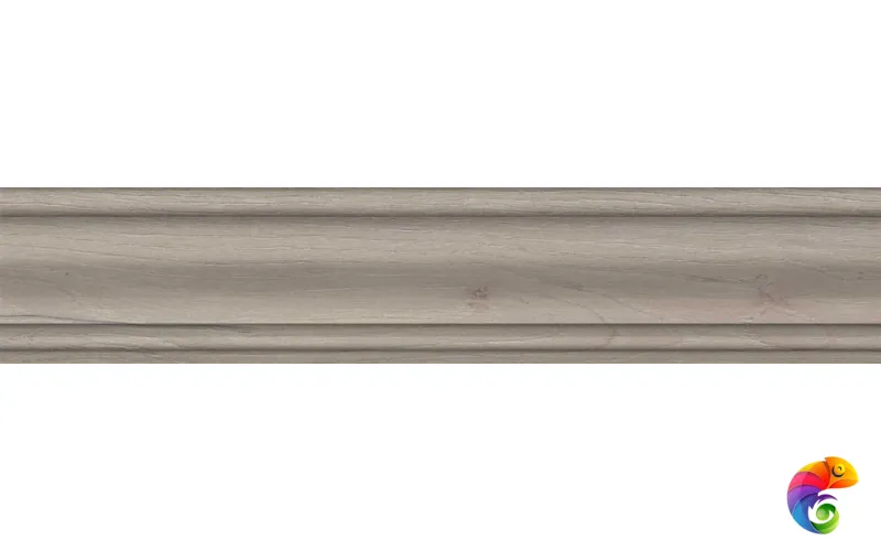 SG7323/BTG Плинтус Тровазо серый матовый 39,8x8x1,55