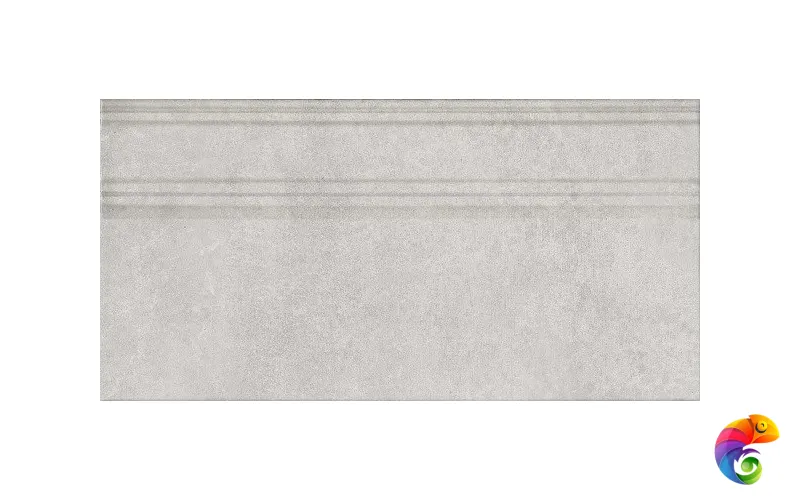 FME021R Плинтус Догана серый светлый матовый обрезной 20x40x1,6