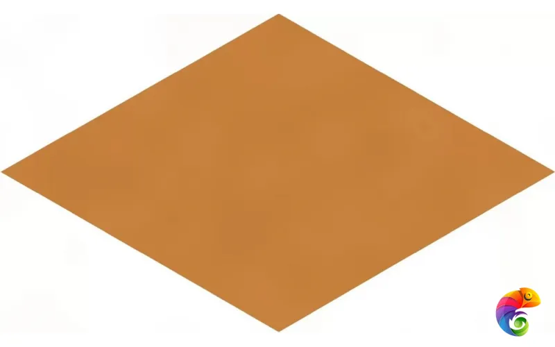 KMD2SRB006BN Декор Риад оранжевый глянцевый 13,5x7,8x0,9