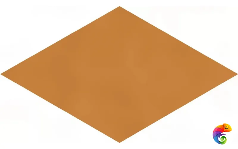 KMD2SRB006BN Декор Риад оранжевый глянцевый 13,5x7,8x0,9