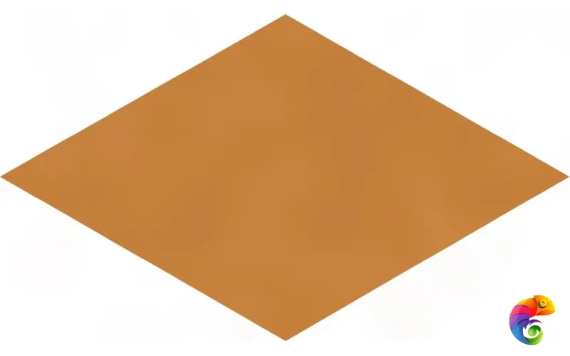 KMD2SRB006BN Декор Риад оранжевый глянцевый 13,5x7,8x0,9