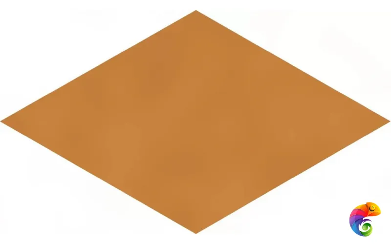 KMD2SRB006BN Декор Риад оранжевый глянцевый 13,5x7,8x0,9