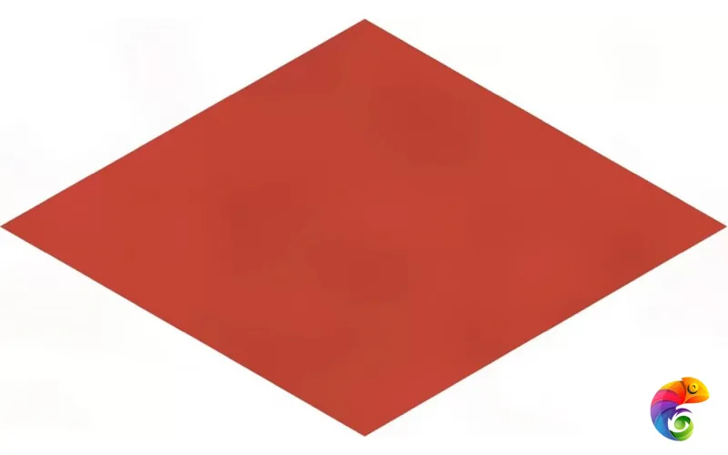 KMD2SRB007BN Декор Риад красный глянцевый 13,5x7,8x0,9