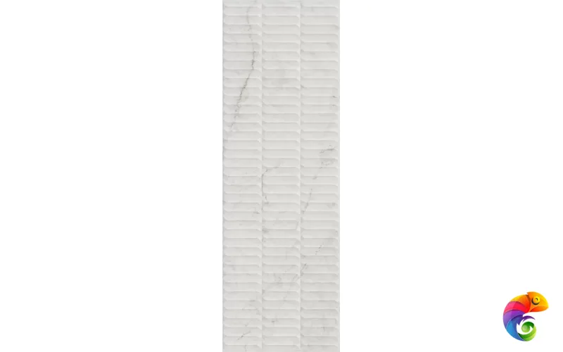 KM3090B0160R Тубкаль белый глянцевый структура обрезной 30x89,5x1,05