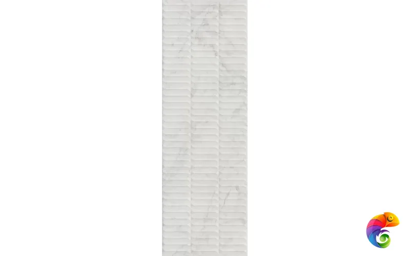 KM3090B0160R Тубкаль белый глянцевый структура обрезной 30x89,5x1,05