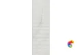 KM3090B0160R Тубкаль белый глянцевый структура обрезной 30x89,5x1,05