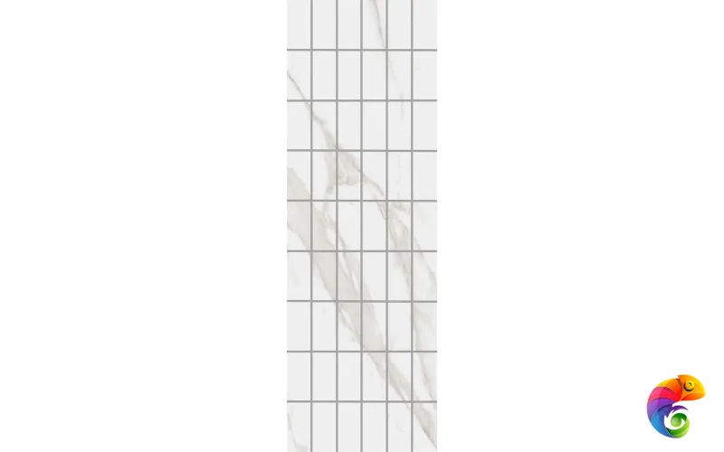 KMD2PTG007BR Декор чипсет Алентежу белый матовый обрезной 30x89,5x0,9