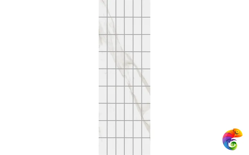 KMD2PTG007BR Декор чипсет Алентежу белый матовый обрезной 30x89,5x0,9