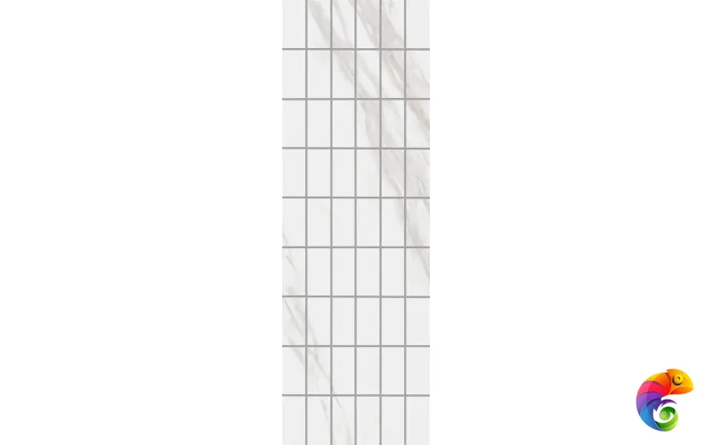 KMD2PTG007BR Декор чипсет Алентежу белый матовый обрезной 30x89,5x0,9