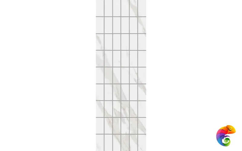 KMD2PTG007BR Декор чипсет Алентежу белый матовый обрезной 30x89,5x0,9