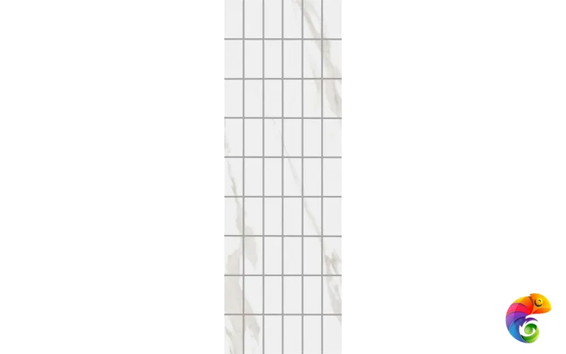 KMD2PTG007BR Декор чипсет Алентежу белый матовый обрезной 30x89,5x0,9