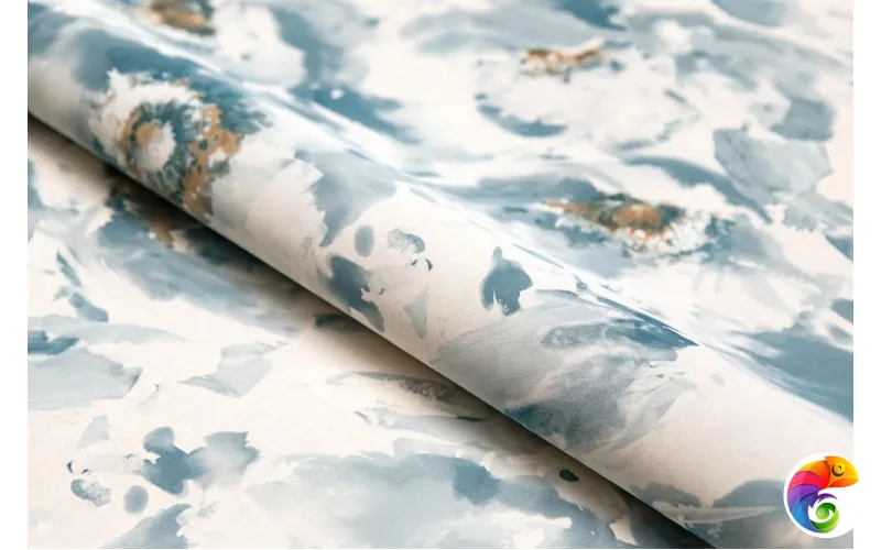 KM8717 Обои виниловые Легато мотив,голубой 1,06х10 (1, Т A) прямая стыковка