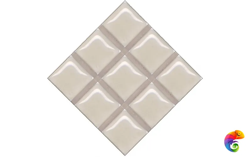 POG001 Вставка Александрия светлый 4,6х4,6х8