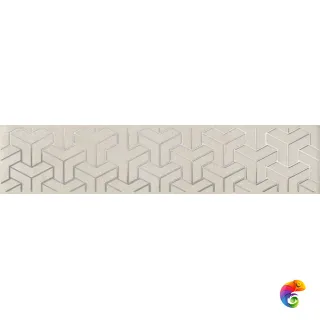 AD/E569/6401 Бордюр Ломбардиа бежевый 25x5,4x8
