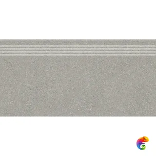 DD254020R/GR Ступень Джиминьяно серый матовый обрезной 30х60x0,9