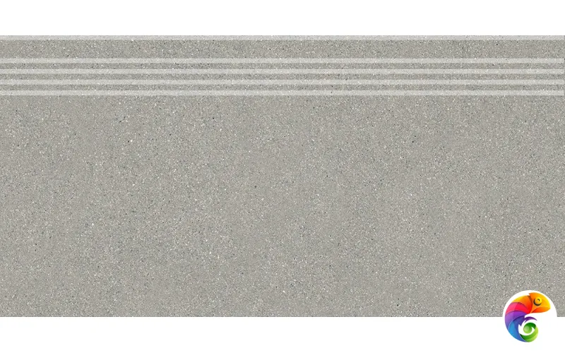 DD254020R/GR Ступень Джиминьяно серый матовый обрезной 30х60x0,9