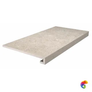 SG653820R/GCF Ступень клееная Риккарди бежевый матовый 33x60x0,9