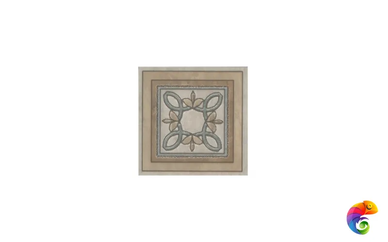 DC/A36/SG606220RL Декор Эвора глянцевый 9,6x9,6x0,9