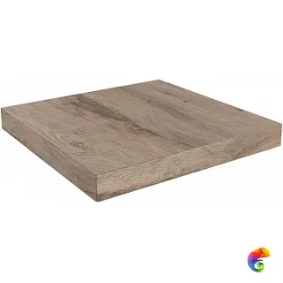 DL501520R/GCD Ступень угловая клееная правая Про Вуд бежевый темный 33x33x0,9