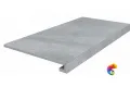 DD602220R/GCF Ступень клееная Про Матрикс серый обрезной 33x60x0,9