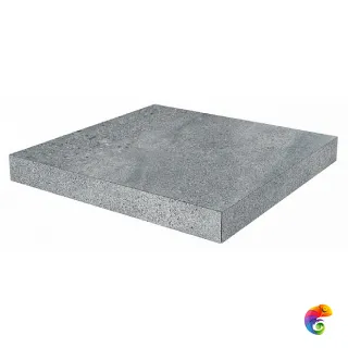 DD602320R/GCA Ступень угловая клееная Про Матрикс серый темный 33x33x0,9