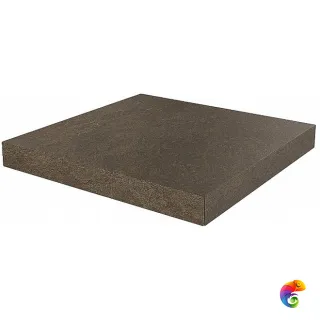 DD600220R/GCA Ступень угловая клееная Про Стоун коричневый  33x33x0,9