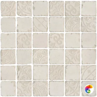 SBM006/DD640420 Декор Про Фьюче бежевый мозаичный 30x30x0,9