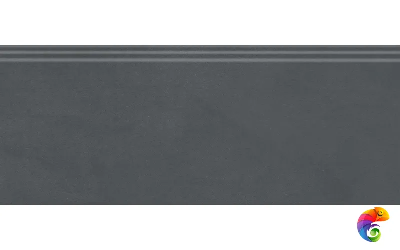 FMF020R Плинтус Чементо антрацит матовый обрезной 30x12x1,3
