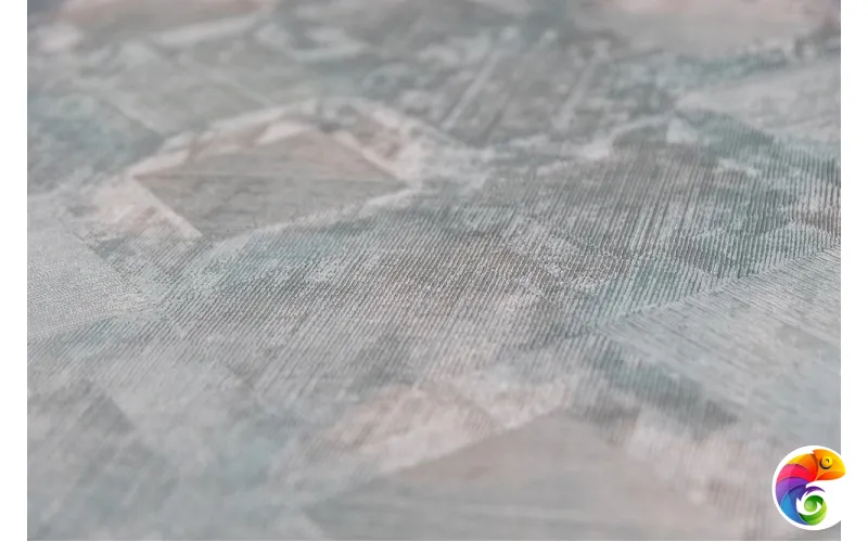 KM7105 Обои виниловые Винтаж база универсальная, зеленый (1, Т C) прямая стыковка