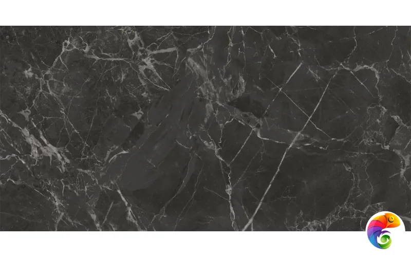 11280R Коррер чёрный глянцевый обрезной 30x60x0,9