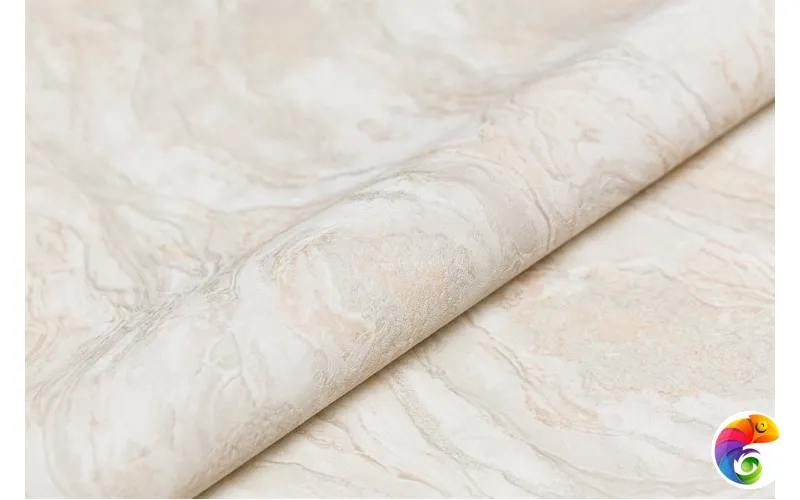 KM8006 Обои виниловые Венето база 2 , бежевый светлый 1,06х10 (1, Т A) прямая стыковка