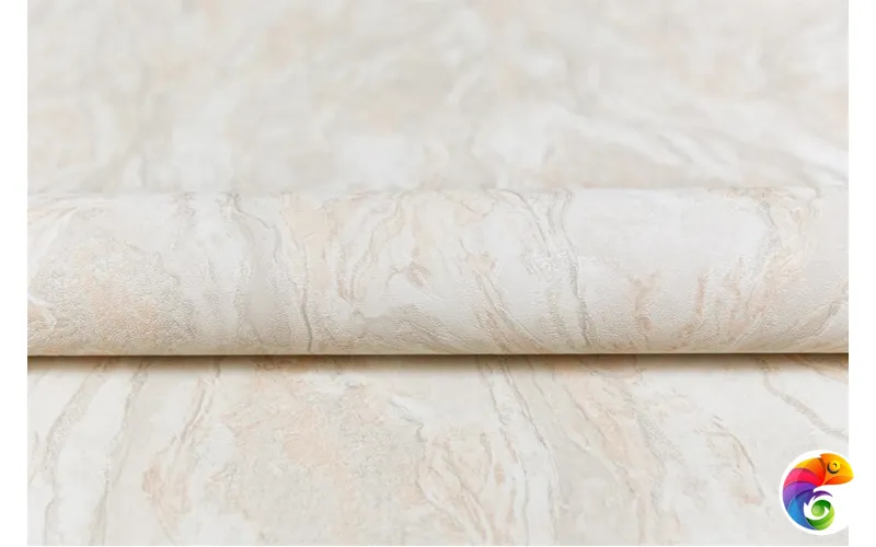 KM8006 Обои виниловые Венето база 2 , бежевый светлый 1,06х10 (1, Т A) прямая стыковка