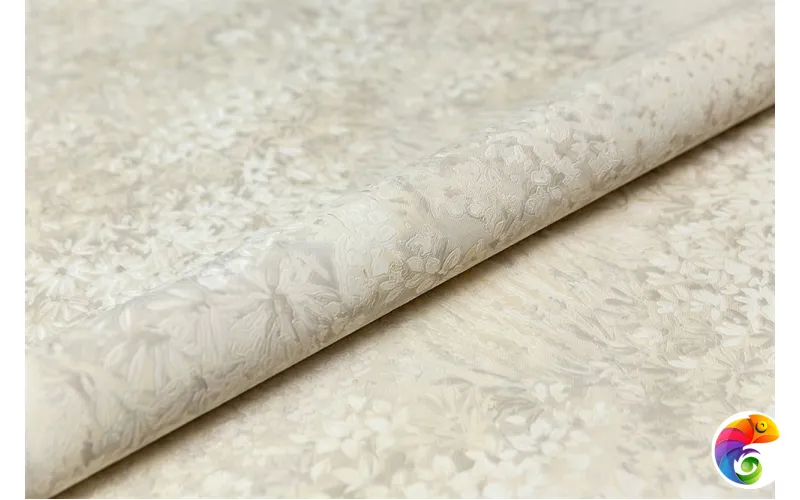 KM7507 Обои виниловые Апрель мотив-2, желтый серый 1,06х10 (1, Т D) прямая стыковка