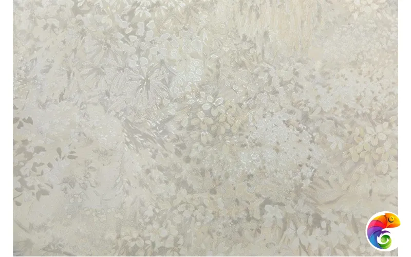 KM7507 Обои виниловые Апрель мотив-2, желтый серый 1,06х10 (1, Т D) прямая стыковка