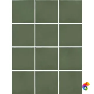 KM1010G0050N Бахия зелёный глянцевый 29,8х39,8 из 12 частей 9,8x9,8x0,7