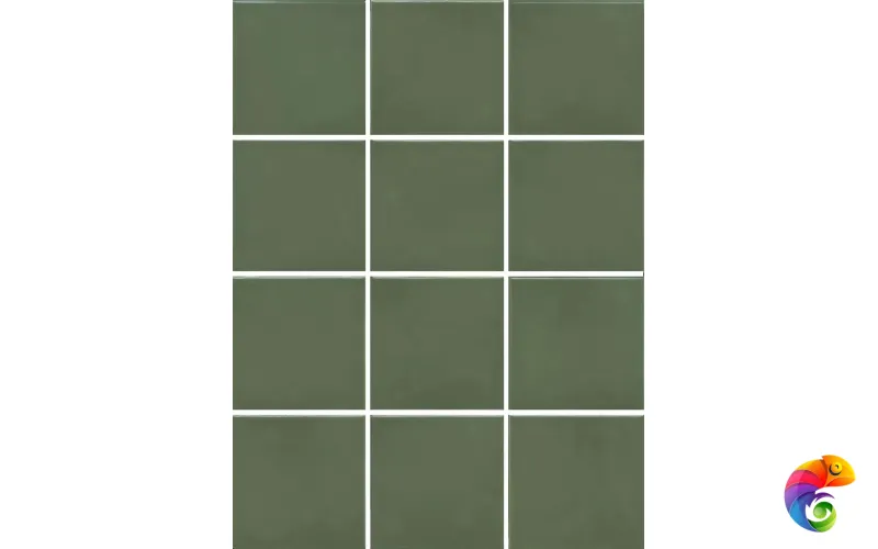 KM1010G0050N Бахия зелёный глянцевый 29,8х39,8 из 12 частей 9,8x9,8x0,7
