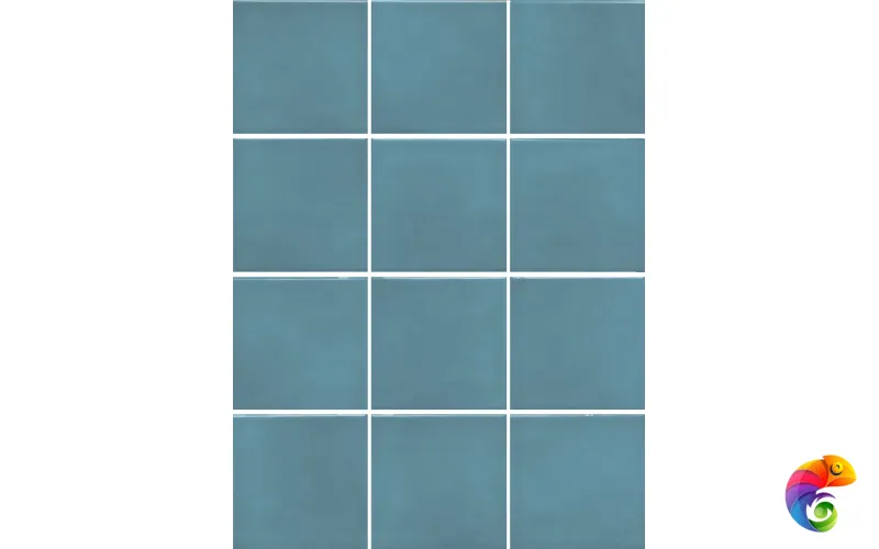 KM1010G0060N Бахия бирюзовый глянцевый 29,8х39,8 из 12 частей 9,8x9,8x0,7