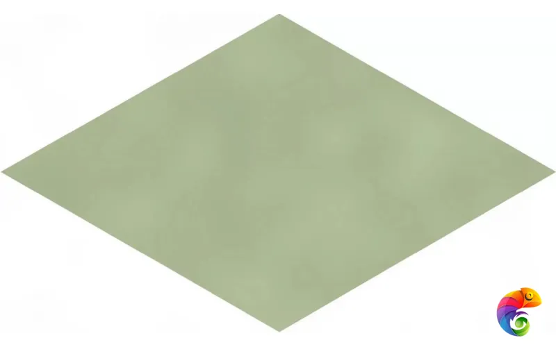 KMD2SRB008BN Декор Риад зелёный светлый глянцевый 13,5x7,8x0,9