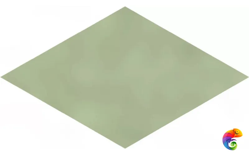 KMD2SRB008BN Декор Риад зелёный светлый глянцевый 13,5x7,8x0,9