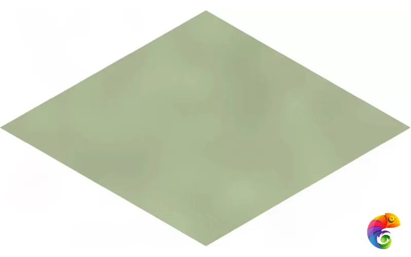 KMD2SRB008BN Декор Риад зелёный светлый глянцевый 13,5x7,8x0,9