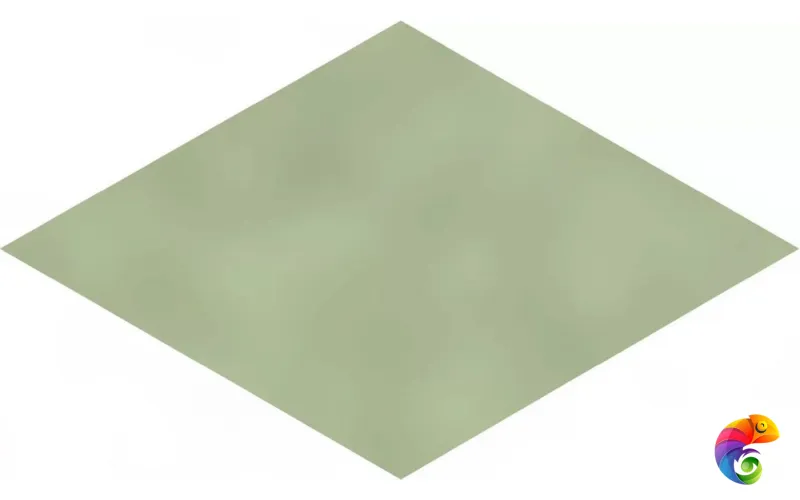 KMD2SRB008BN Декор Риад зелёный светлый глянцевый 13,5x7,8x0,9